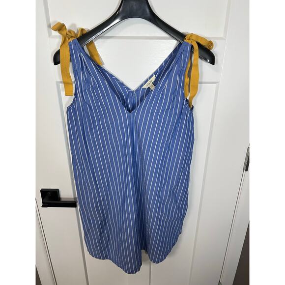 MATILDA JANE Brilliant Daydream Sandy Seashell CoverUp Size S Small Striped Blue - Picture 5 of 9